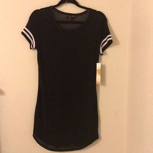 Almost Famous Juniors Black Dress